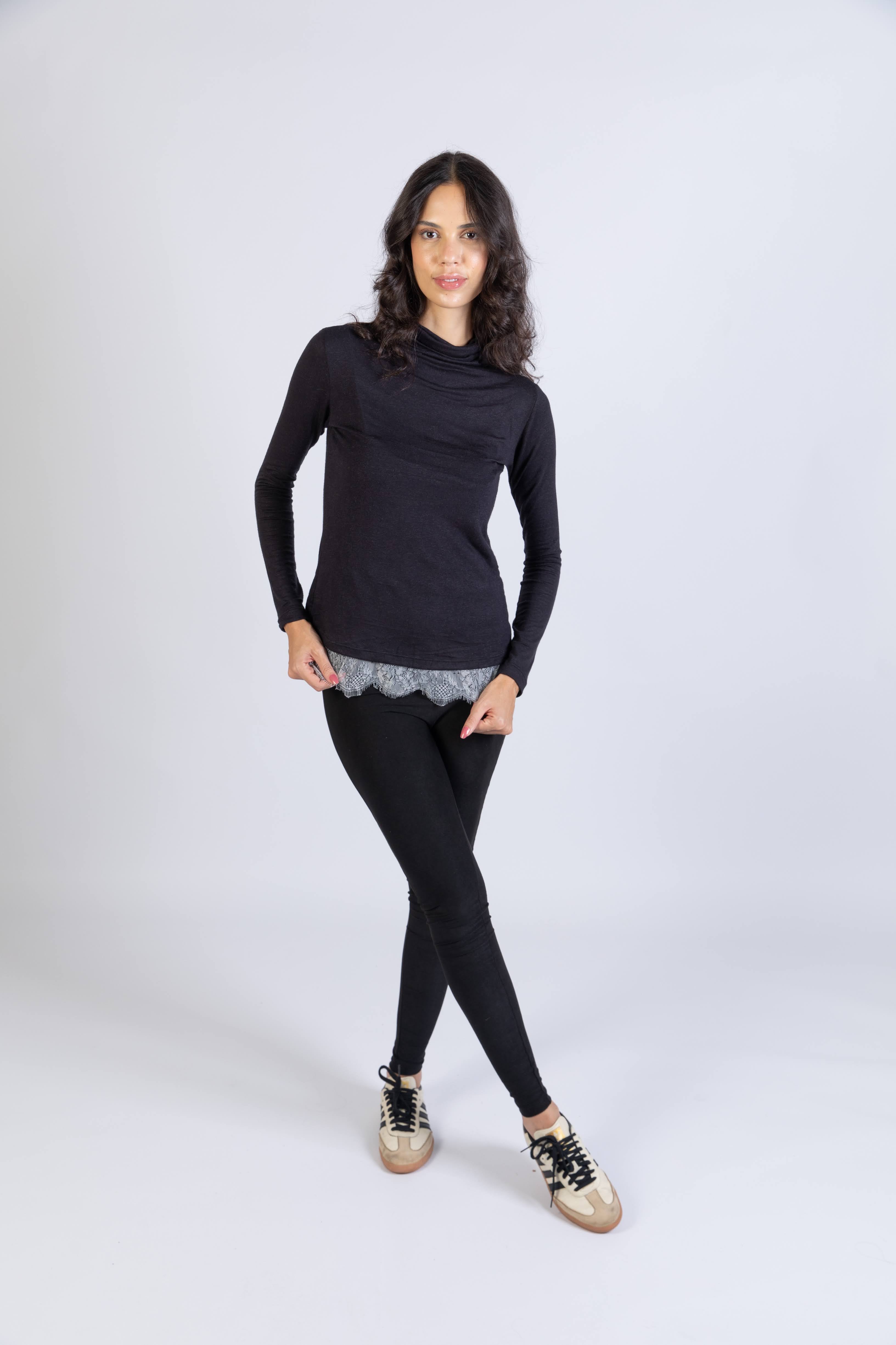 Camiseta Greta Manga longa