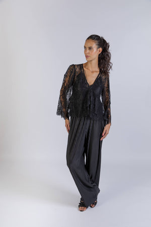 Blusa Alexa manga longa