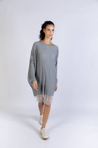 Vestido Camisetão Clara Manga Longa