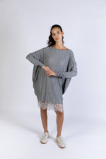 Vestido Camisetão Clara Manga Longa